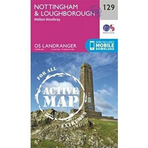 Nottingham & Loughborough, Melton Mowbray. February 2016 ed, Sheet Map - Ordnance Survey imagine