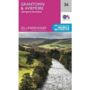 Grantown, Aviemore & Cairngorm Mountains. February 2016 ed, Sheet Map - Ordnance Survey imagine