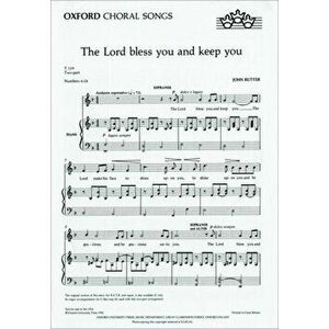 The Lord bless you and keep you. SA vocal score (F major), Sheet Map - *** imagine