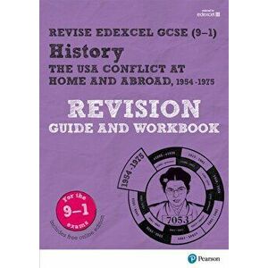 Pearson REVISE Edexcel GCSE (9-1) History The USA Revision Guide and Workbook. for home learning, 2022 and 2023 assessments and exams - Victoria Payne imagine