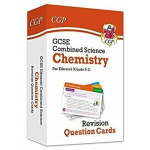 9-1 GCSE Combined Science: Chemistry Edexcel Revision Question Cards, Hardback - CGP Books imagine