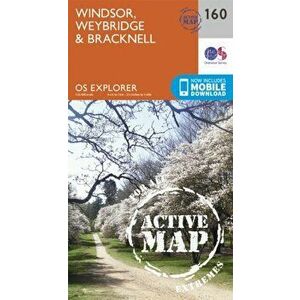 Windsor, Weybridge & Bracknell. September 2015 ed, Sheet Map - Ordnance Survey imagine