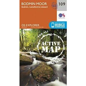Bodmin Moor. September 2015 ed, Sheet Map - Ordnance Survey imagine