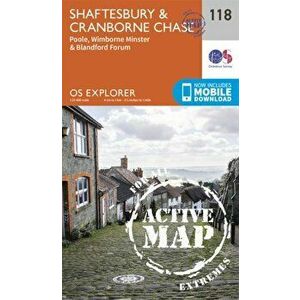 Shaftesbury, Cranbourne Chase, Poole, Wimbourne Minster and Blandford. September 2015 ed, Sheet Map - Ordnance Survey imagine