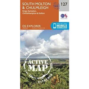 South Molton and Chulmleigh. September 2015 ed, Sheet Map - Ordnance Survey imagine