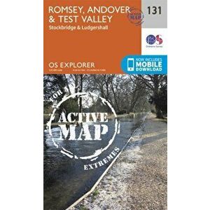 Romsey, Andover and Test Valley. September 2015 ed, Sheet Map - Ordnance Survey imagine