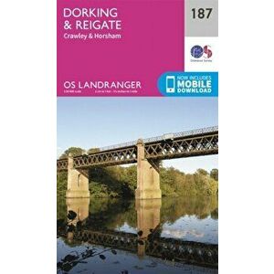 Dorking, Reigate & Crawley. February 2016 ed, Sheet Map - Ordnance Survey imagine