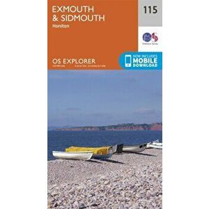 Exmouth and Sidmouth. September 2015 ed, Sheet Map - Ordnance Survey imagine