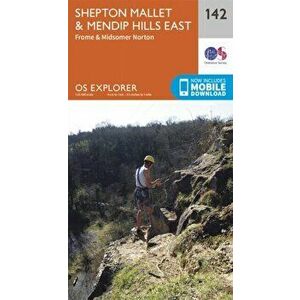Shepton Mallet and Mendip Hills East. September 2015 ed, Sheet Map - Ordnance Survey imagine