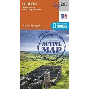 Ludlow and Tenbury Wells. September 2015 ed, Sheet Map - Ordnance Survey imagine