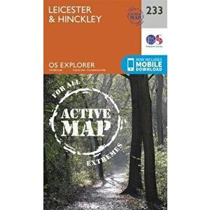 Leicester and Hinckley. September 2015 ed, Sheet Map - Ordnance Survey imagine