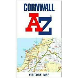 Cornwall A-Z Visitors' Map, Sheet Map - A-Z Maps imagine