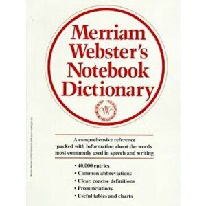 Merriam-Webster's Notebook Dictionary, Paperback - Merriam-Webster imagine