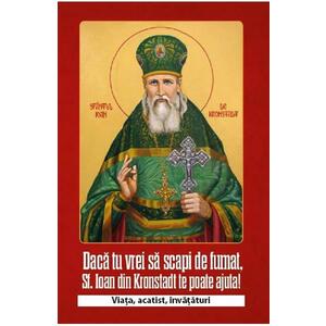 Daca tu vrei sa scapi de fumat Sf. Ioan de Kronstadt te poate ajuta imagine