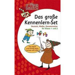 LUEK. Das grosse Kennenlern-Set: Deutsch, Mathe, Konzentration fuer Klasse 1 und 2 imagine
