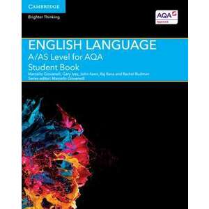 A/AS Level English Language for AQA Student Book imagine
