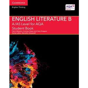 A/AS Level English Literature B for AQA Student Book imagine