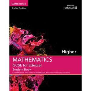 GCSE Mathematics for Edexcel Higher Student Book imagine