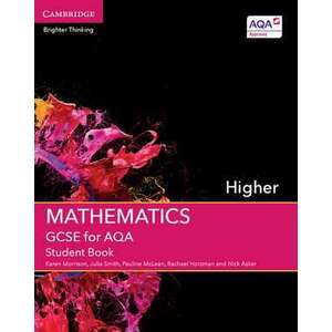 GCSE Mathematics for AQA Higher Student Book imagine