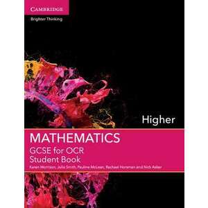 GCSE Mathematics for OCR Higher Student Book imagine