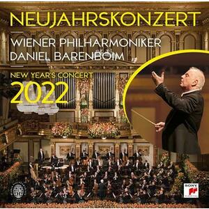 Neujahrskonzert 2022 (New Year's Concert) - Vinyl | Wiener Philharmoniker, Daniel Barenboim, Johann Struass, Josef Strauss, Joseph Hellmesberger imagine