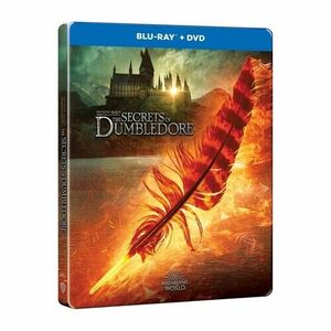 Animale Fantastice: Secretele lui Dumbledore / Fantastic Beasts: The Secrets of Dumbledore (Blu-ray Steelbook Feather) | David Yates imagine