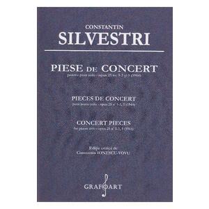Piese de Concert pentru Pian solo opus 25 nr.1-3 si 5 - Constantin Silvestri imagine