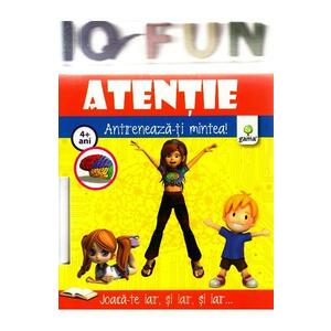 Iq Fun - Atentie - Antreneaza-ti mintea! 4+ ani imagine
