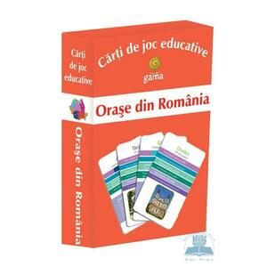 Orase din Romania. Carti de joc educative imagine