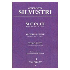 Suita 3 pentru pian opus 6 nr.1 - Constatin Silvestri imagine