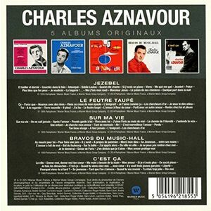 5 Albums Originaux | Charles Aznavour imagine