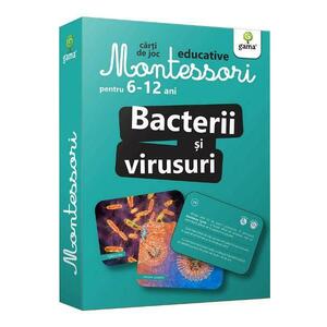Bacterii si virusuri. Carti de joc Montessori pentru 6-12 ani imagine