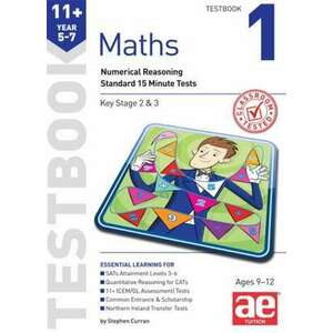 11+ Maths Year 5-7 Testbook 1 imagine