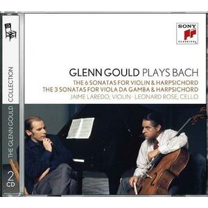 Glenn Gould Plays Bach: The 6 Sonatas For Violin & Harpsichord Bwv 1014-1019; The 3 Sonatas For Viola Da Gamba & Harpsichord Bwv 1027-1029 | Glenn Gould imagine