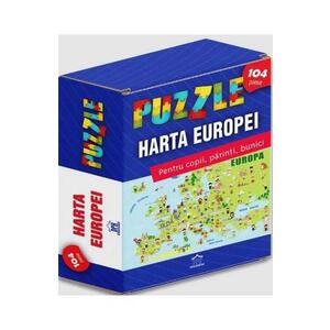 Harta Europei: Puzzle imagine