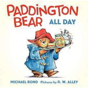 Paddington Bear All Day Board Book imagine