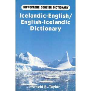 Icelandic-English / English-Icelandic Concise Dictionary imagine