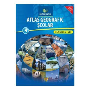 Atlas geografic scolar - Clasele 5-8 - imagine