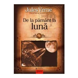 De la pamint la luna - Jules Verne imagine