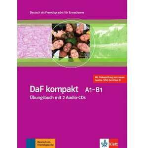 DaF kompakt. UEbungsbuch mit 2 Audio-CDs A1-B1 imagine