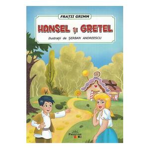 Hansel si Gretel. Poveste de colorat - Fratii Grimm imagine