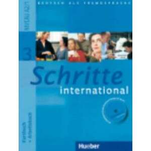 Schritte international 3. Kursbuch + Arbeitsbuch mit Audio-CD zum Arbeitsbuch und interaktiven UEbungen imagine