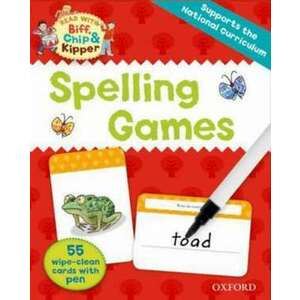 Oxford Reading Tree Read with Biff, Chip and Kipper: : Spelling Games Flashcards imagine