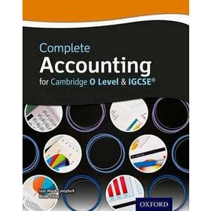 Complete Accounting for Cambridge O Level & Igcserg imagine