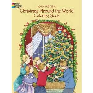Christmas Around the World Coloring Book imagine