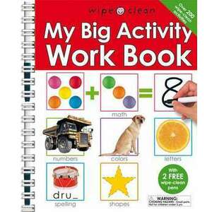 My Big Activity Work Book [With 2 Wipe-Clean Pens] imagine