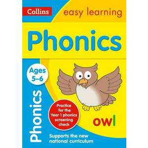 Collins Easy Learning Age 5-7 -- Phonics Ages 5-6 imagine