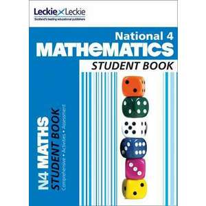 National 4 Mathematics Student Book imagine