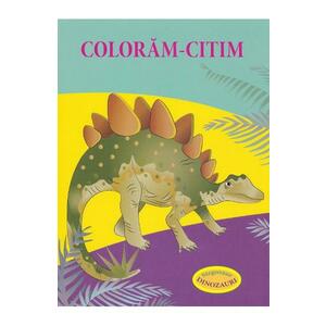 Coloram-citim: Stegozaur. Dinozauri imagine