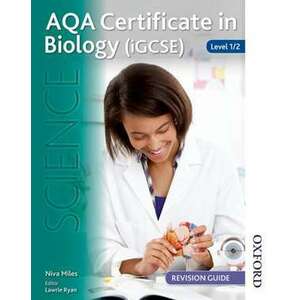 AQA Certificate in Biology (iGCSE) Level 1/2 Revision Guide imagine